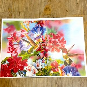 1000 Piece Jigsaw Puzzle brand new. Puzzle of Birds and flowers as scenery photo